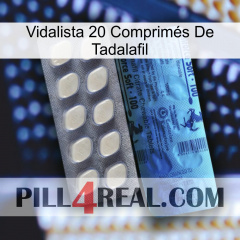Vidalista 20 Comprimés De Tadalafil 34